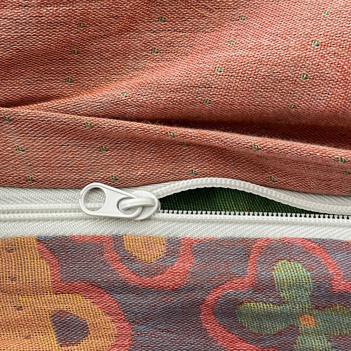 91家纺网 家纺一手货源 找家纺 睡棉坊 2024新款全棉色织提花双层纱复古单被套 百纳