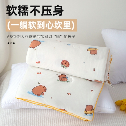 91家纺网 家纺一手货源 找家纺 （总）维洋 2025新款A类针织大豆被夏被被子