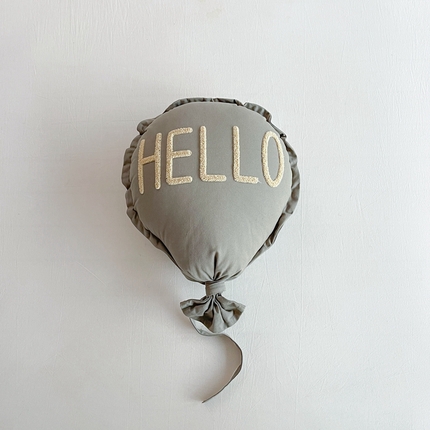 91家纺网 家纺一手货源 找家纺 （总）美茉家居 2024新款立体毛巾绣告白气球抱枕