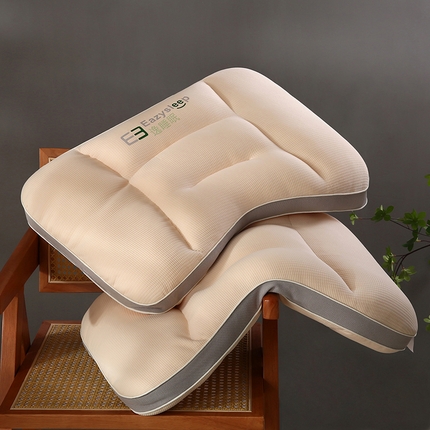 91家纺网 家纺一手货源 找家纺 （总）沃兰国际 逸睡眠针织羽丝绒枕头成人护颈单人枕芯定型枕