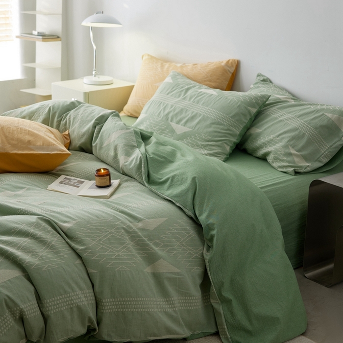 91家纺网 家纺一手货源 找家纺 安莱生活 2024年新品高端色织提花异域风情波西米亚基础款 波西米亚基础款-嫩绿