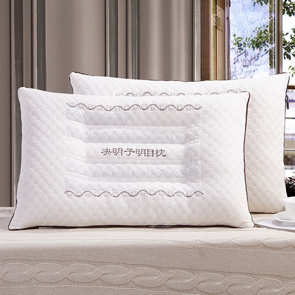 91家纺网 家纺一手货源 找家纺 （总）仁宇枕业 2024新款枕芯 花草系列决明子保健枕特价款枕头