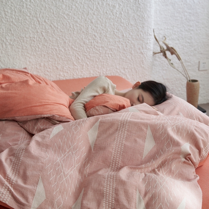 91家纺网 家纺一手货源 找家纺 安莱生活 2024年新品高端色织提花异域风情波西米亚基础款 波西米亚基础款-橘红