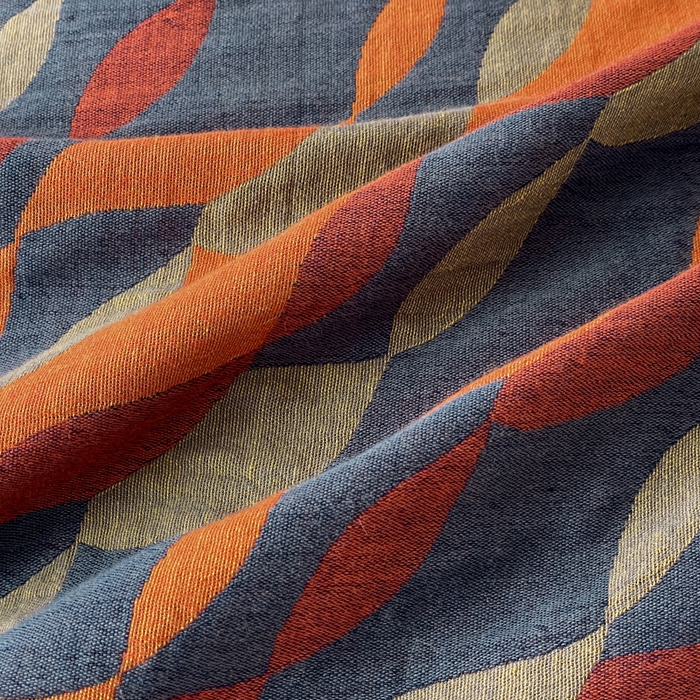 91家纺网 家纺一手货源 找家纺 睡棉坊 2024新款全棉色织提花双层纱复古单被套 连接