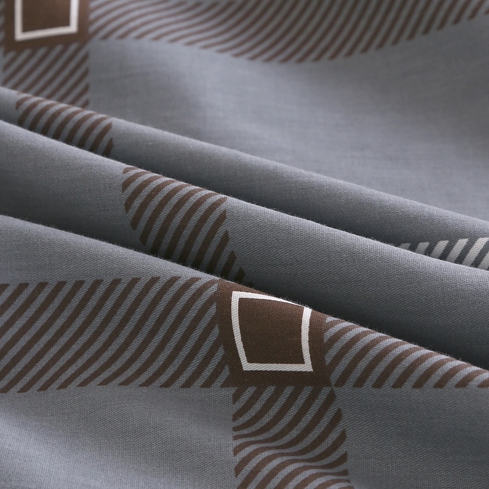 91家纺网 家纺一手货源 找家纺 凯森家纺 2024新款13372全棉枕套单人枕头套枕芯套儿童枕套 俄洛伊-灰