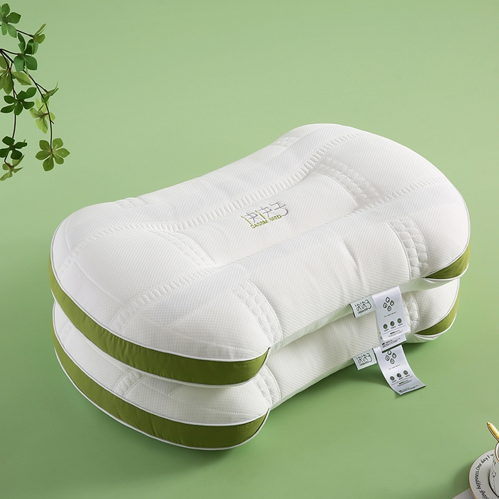 91家纺网 家纺一手货源 找家纺 （总）沃兰国际 决决子针织羽丝绒枕头成人护颈单人枕芯蛋糕枕