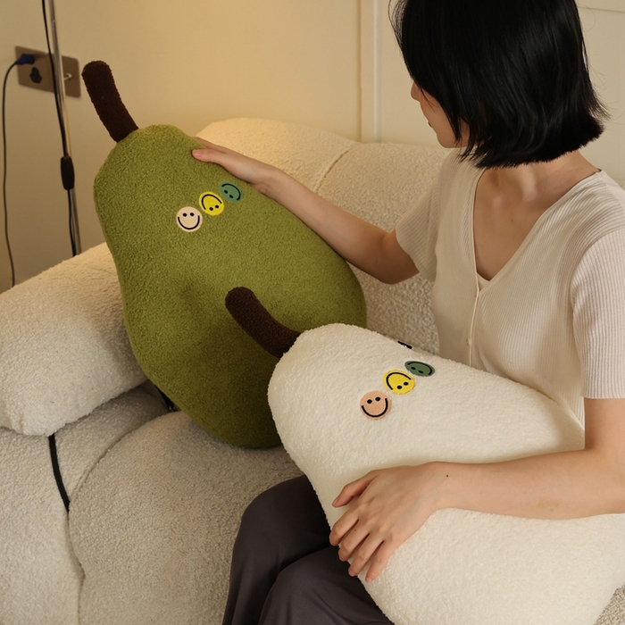 91家纺网 家纺一手货源 找家纺 （总）美茉家居 2024新款大鸭梨抱枕