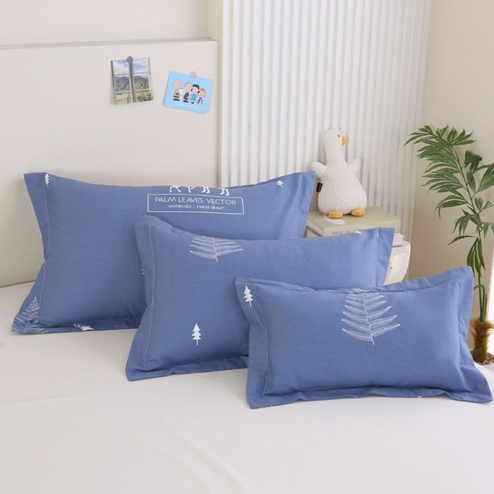 91家纺网 家纺一手货源 找家纺 凯森家纺 2024新款13372全棉枕套单人枕头套枕芯套儿童枕套 一鹿繁程