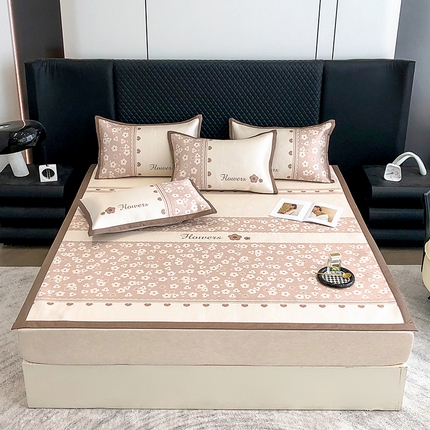 91家纺网 家纺一手货源 找家纺 （总）懒猫家纺 2024新款800D加厚冰藤凉席