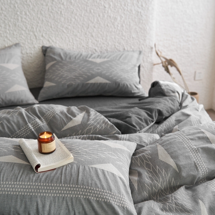 91家纺网 家纺一手货源 找家纺 安莱生活 2024年新品高端色织提花异域风情波西米亚基础款 波西米亚基础款-深灰