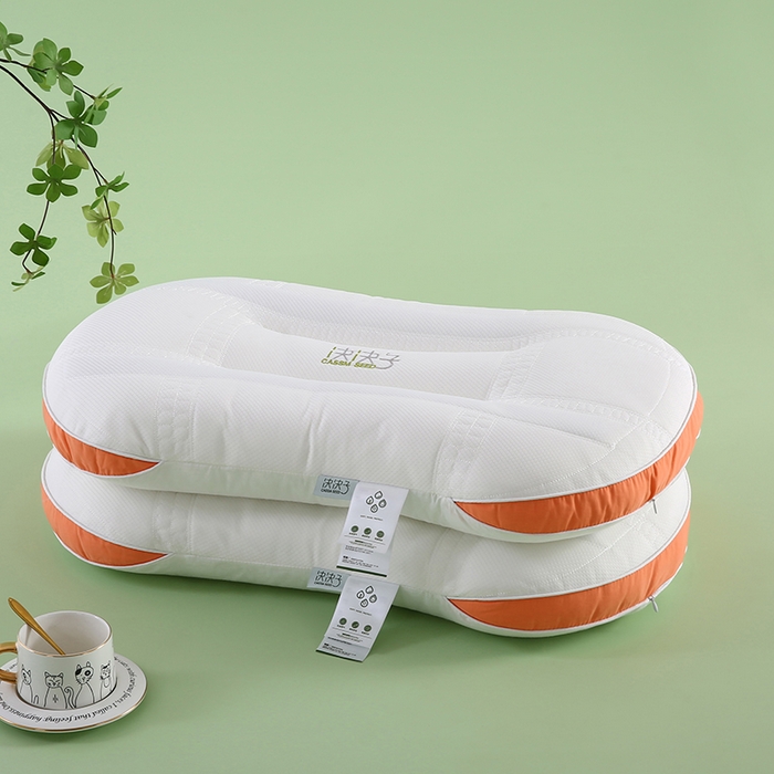 91家纺网 家纺一手货源 找家纺 （总）沃兰国际 决决子针织羽丝绒枕头成人护颈单人枕芯蛋糕枕