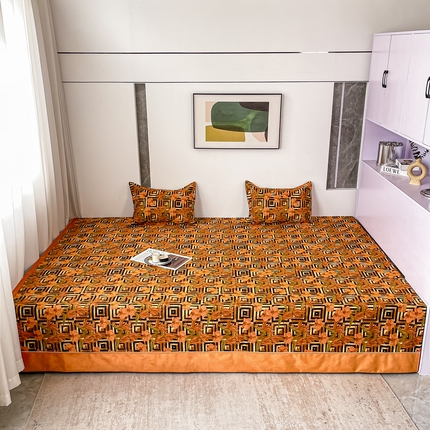 91家纺网 家纺一手货源 找家纺 （总）手艺人沙发垫炕垫 2025新款雪尼尔炕盖榻榻米炕垫K606-K612