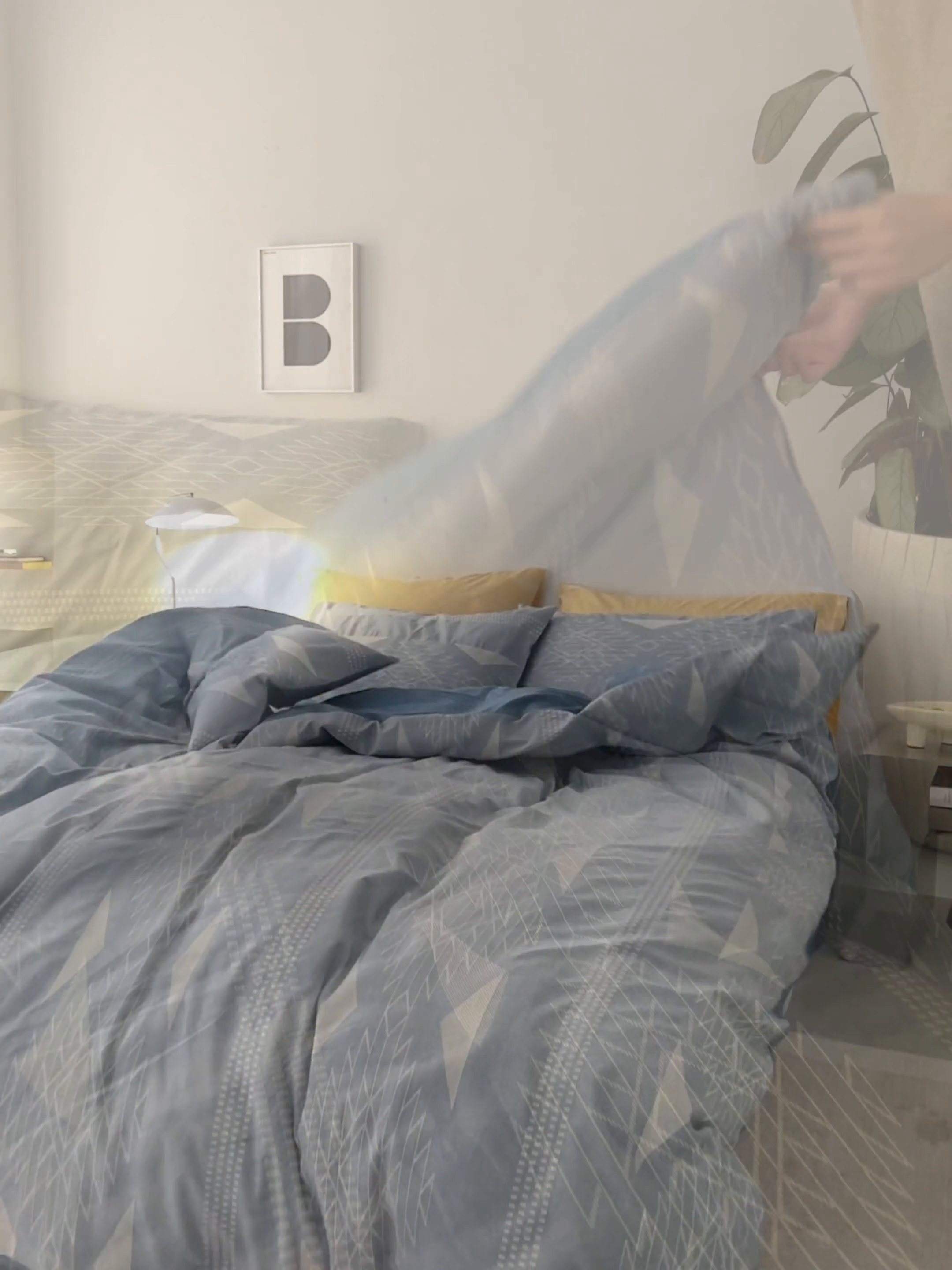 91家纺网 家纺一手货源 找家纺 安莱生活 2024年新品高端色织提花异域风情波西米亚基础款 波西米亚基础款-深蓝