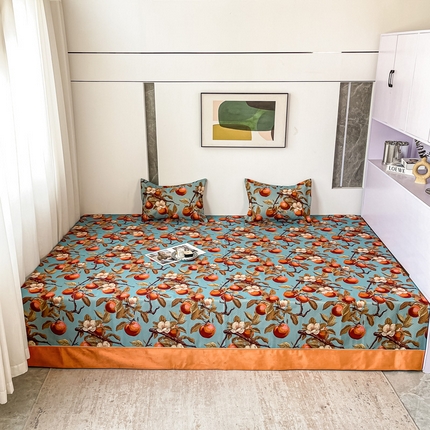 91家纺网 家纺一手货源 找家纺 （总）手艺人沙发垫炕垫 2025新款雪尼尔炕盖榻榻米炕垫K606-K612