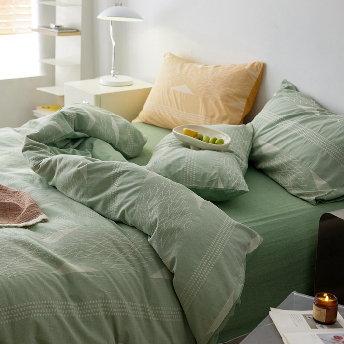 91家纺网 家纺一手货源 找家纺 安莱生活 2024年新品高端色织提花异域风情波西米亚基础款 波西米亚基础款-嫩绿