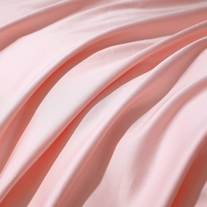 91家纺网 家纺一手货源 找家纺 晶缦家纺 2024新款100S全棉贡缎长绒棉纯色四件套和单品-纯沐系列 四件套 纯沐-浅粉玉