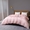 91家纺网 家纺一手货源 找家纺 晶缦家纺 2024新款100S全棉贡缎长绒棉纯色四件套和单品-纯沐系列 单被套 纯沐-浅粉玉