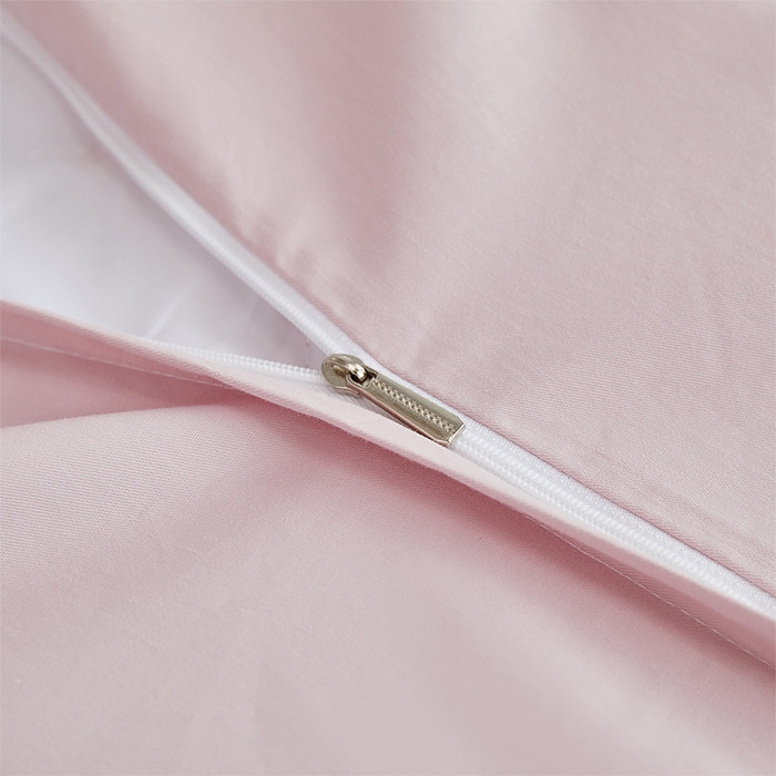 91家纺网 家纺一手货源 找家纺 元元被芯 2024新款全棉小清新夏被四件套-全棉夏被四件套 且听风吟-粉