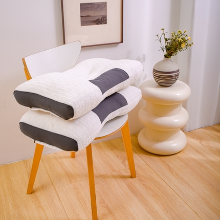 （总）芯元素 2024新款 3D立体SPA按摩枕分区助睡眠护颈枕头针织棉枕芯枕头