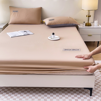 91家纺网 家纺一手货源 找家纺 （总）KA 2025春夏新品60S刺绣全棉单床笠