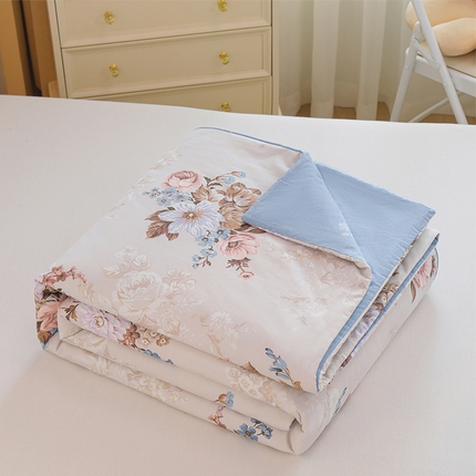 元元被芯 2024新款全棉小清新夏被四件套-单夏被 娜朵花开