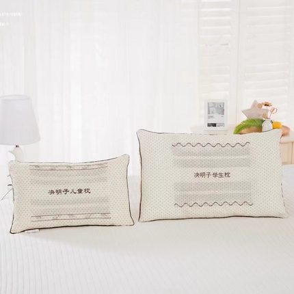 91家纺网 家纺一手货源 找家纺 （总）纽乐家纺 2024新款儿童决明子枕芯