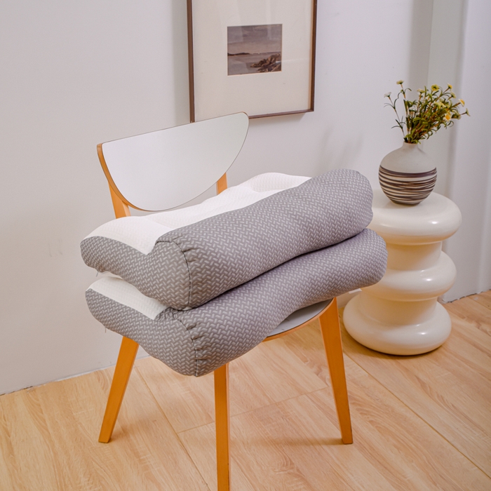 91家纺网 家纺一手货源 找家纺 （总）芯元素 2024新款 反牵引针织棉枕头枕芯护颈椎枕助睡眠家用学生枕头