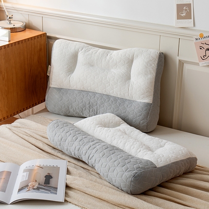 91家纺网 家纺一手货源 找家纺 （总）皇冠之家 2024新款乳胶大豆牵引枕一只