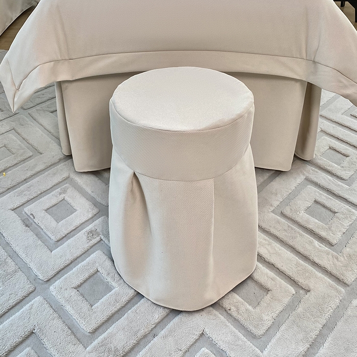 91家纺网 家纺一手货源 找家纺 莉人坊 2024新款米啦棉床罩 雅韵淡杏