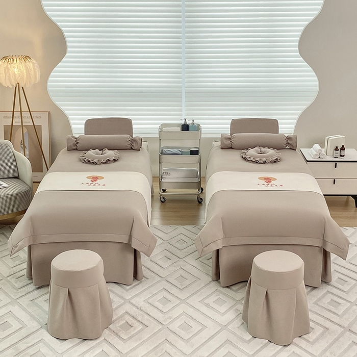 91家纺网 家纺一手货源 找家纺 莉人坊 2024新款米啦棉床罩 雅韵奶咖