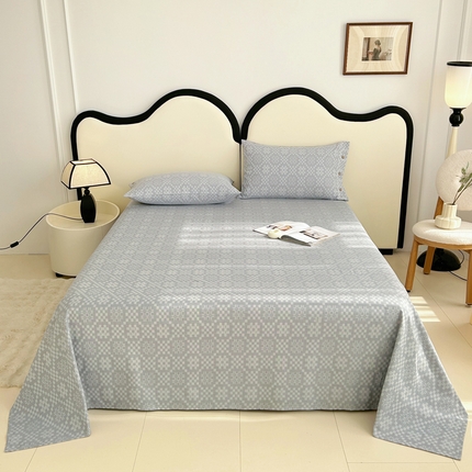 91家纺网 家纺一手货源 找家纺 （总）首爱家纺 2025新款全棉色织提花老粗布凉席三件套