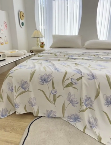 91家纺网 家纺一手货源 找家纺 首爱2025新款印花竹纤维午睡盖毯子空调毯沙发毯多功能儿童盖毯毯子洛伊