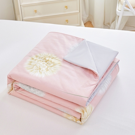 元元被芯 2024新款全棉小清新夏被四件套-单夏被 惟妙惟肖-粉