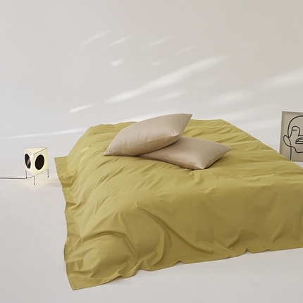 8小时  2024新款40S懒虫四件套系列---单床单 懒虫-黄