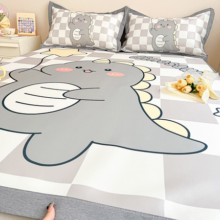 91家纺网 家纺一手货源 找家纺 （总）柒月 2024新款大版数码印花1600D加厚碳光冰丝席