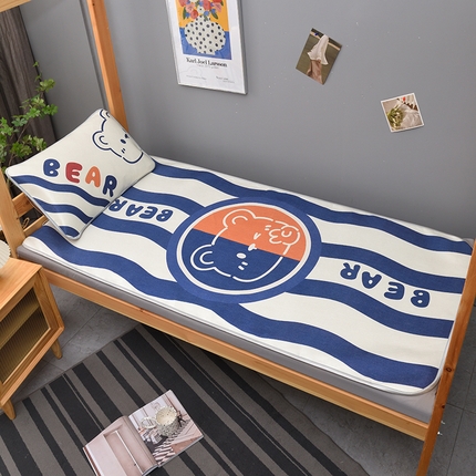 91家纺网 家纺一手货源 找家纺 （总）多乐家纺 2024新款学生床数码大版印花冰丝凉席