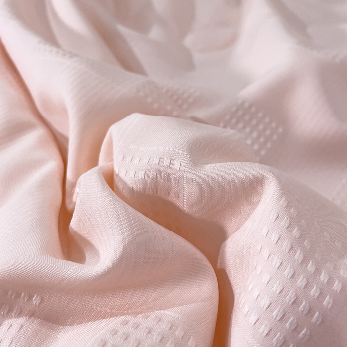 91家纺网 家纺一手货源 找家纺 优姿家纺  2024新品凉感生态提花大豆镂空抑菌夏被 格调优美-经典王