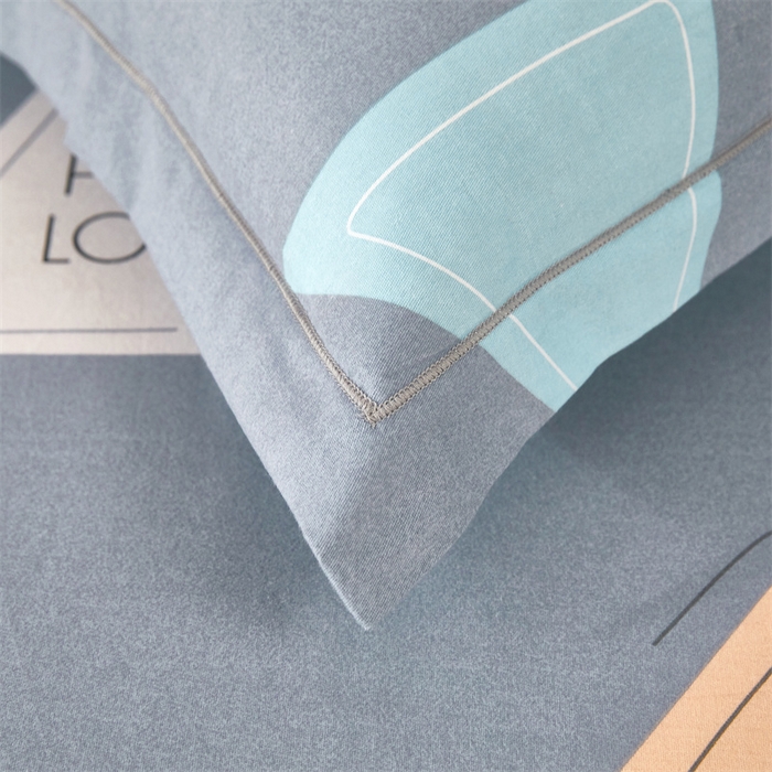 91家纺网 家纺一手货源 找家纺 尚帛 2024新款新疆棉磨毛印花单品枕套 追光者