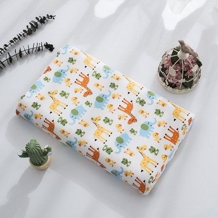 91家纺网 家纺一手货源 找家纺 大黄蜂家居家纺 2025新款针织棉儿童乳胶枕 长颈鹿