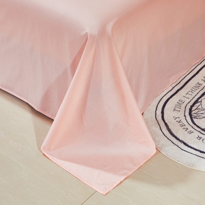 91家纺网 家纺一手货源 找家纺 （总）晶缦家纺 2025新款喷气全棉13376纯棉斜纹纯色多规格四件套和单品-沐色系列 单床单