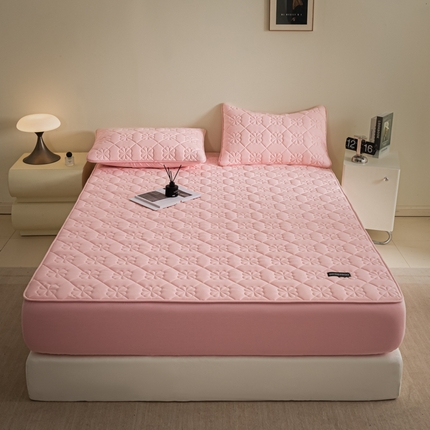 91家纺网 家纺一手货源 找家纺 （总）芬晴家纺 2024新款A类全棉水洗棉抗菌床笠夹棉床笠奥兰