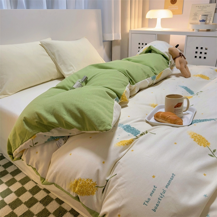 91家纺网 家纺一手货源 找家纺 尚帛 2024新款新疆棉磨毛印花单品枕套 菲乐