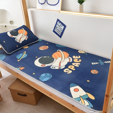 91家纺网 家纺一手货源 找家纺 （总）多乐家纺 2024新款学生床数码大版印花冰丝凉席