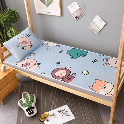 91家纺网 家纺一手货源 找家纺 （总）多乐家纺 2024新款学生床数码大版印花冰丝凉席