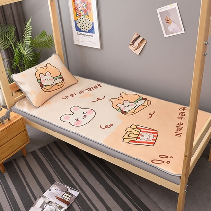 91家纺网 家纺一手货源 找家纺 （总）多乐家纺 2024新款学生床数码大版印花冰丝凉席