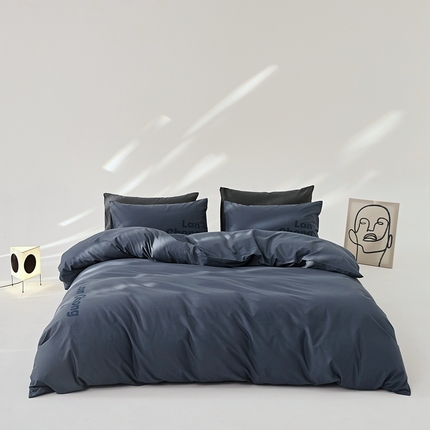 8小时 2024新款40S懒虫四件套系列---四件套 懒虫-蓝