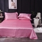 91家纺网 家纺一手货源 找家纺 经年 2024新款特价款丝绸冰丝单品套件系列 单床单 粉色