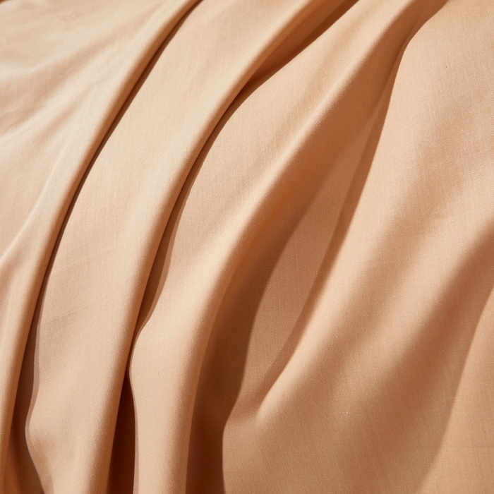 91家纺网 家纺一手货源 找家纺 晶缦家纺 2024新款喷气全棉13376纯棉斜纹纯色多规格四件套和单品-沐色系列 单床单 沐色-卡其