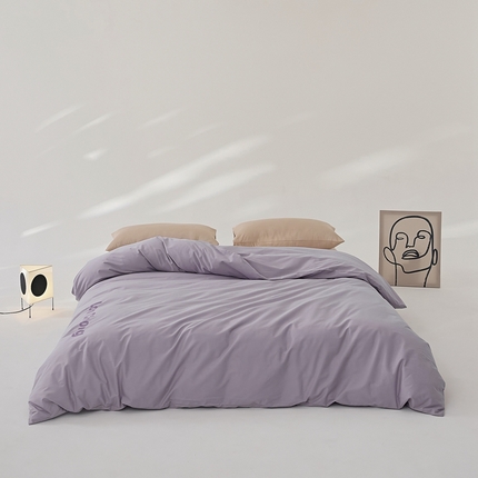 91家纺网 家纺一手货源 找家纺 （总）8小时 2024新款40S懒虫四件套系列---单被套