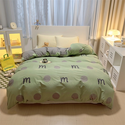 91家纺网 家纺一手货源 找家纺 （总）尚帛 2024新款新疆棉磨毛印花单品被套